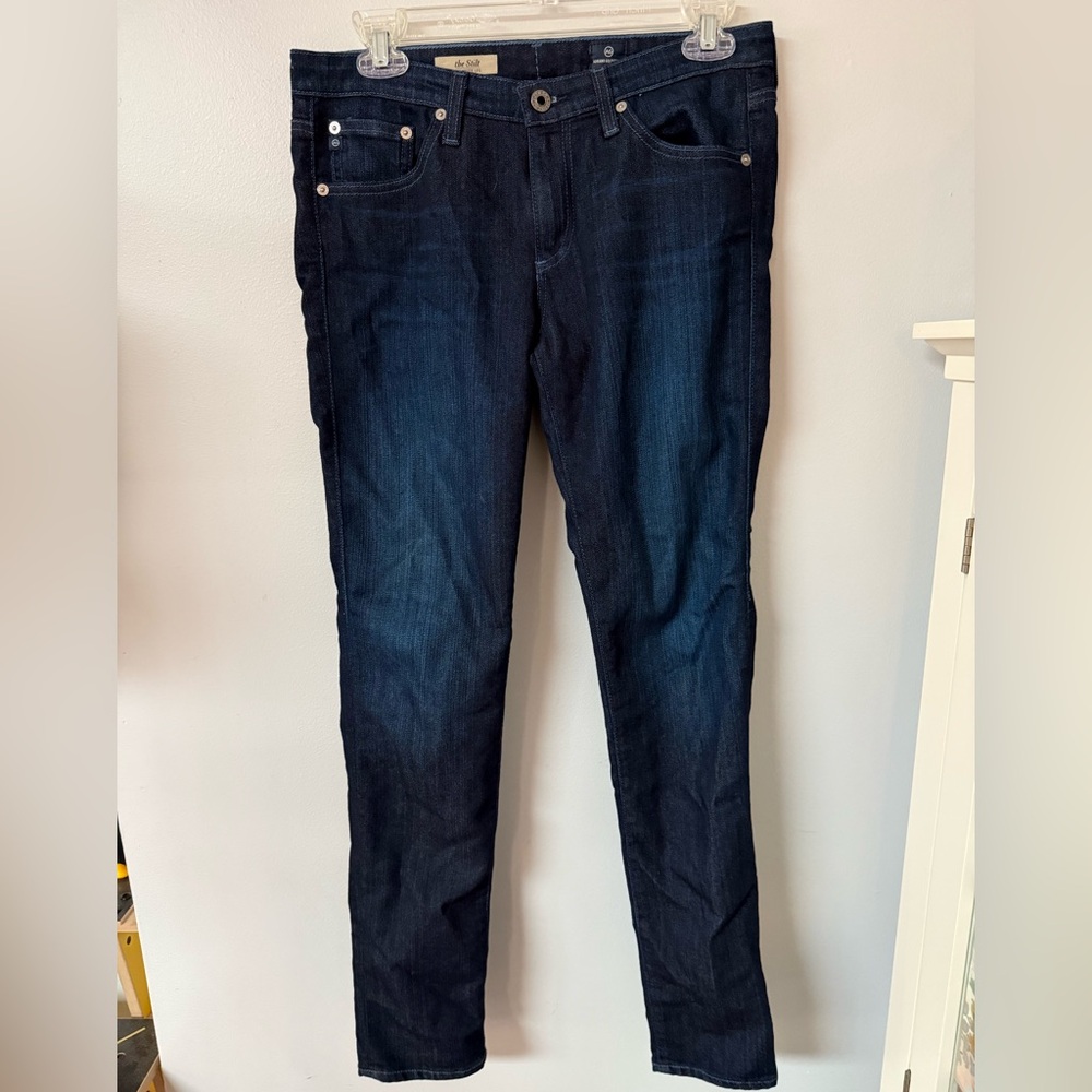 AG Adriano Goldschmied Men's Indigo Slim Jeans